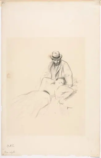 An Idyll, by Jean-Louis Forain