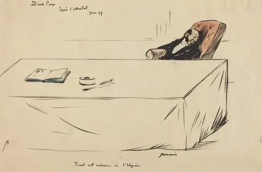 Apres l'attentat, Juin '97, by Jean-Louis Forain