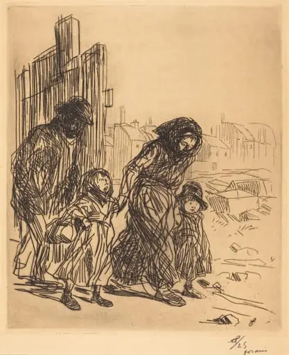 Après la saisie (After the Seizure), by Jean-Louis Forain