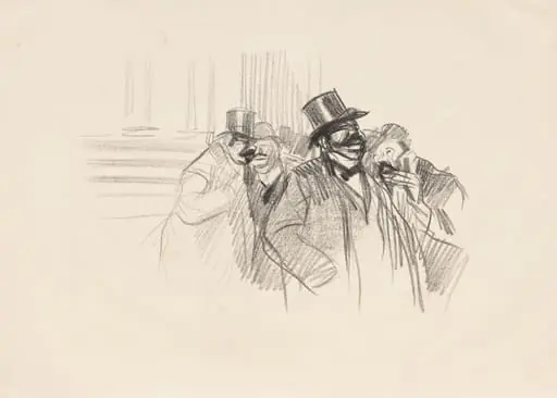 At the Stock Exchange, by Jean-Louis Forain