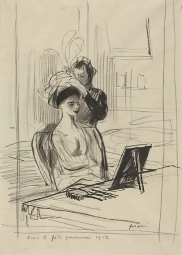 Avant la fête persanne, by Jean-Louis Forain