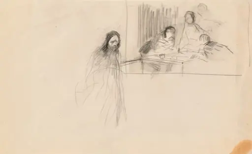 Christ at Emmaus, by Jean-Louis Forain