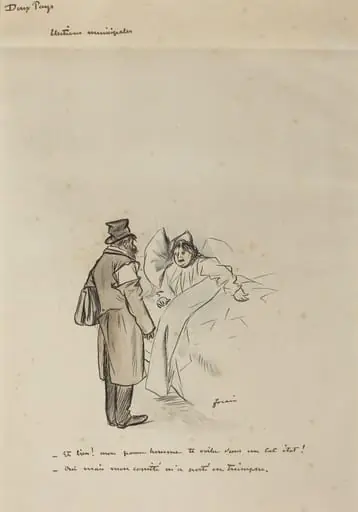 Elections Municipales, by Jean-Louis Forain