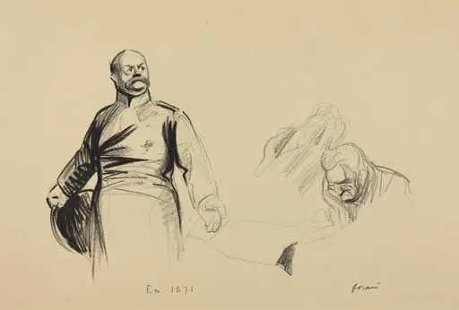 En 1871, by Jean-Louis Forain