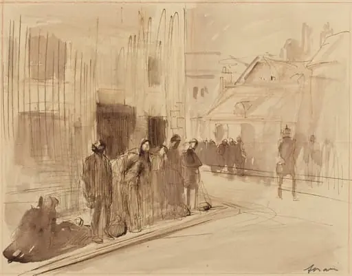 En esclavage, by Jean-Louis Forain