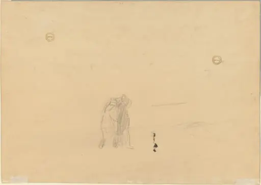 Figures in a Landscape (verso), by Jean-Louis Forain