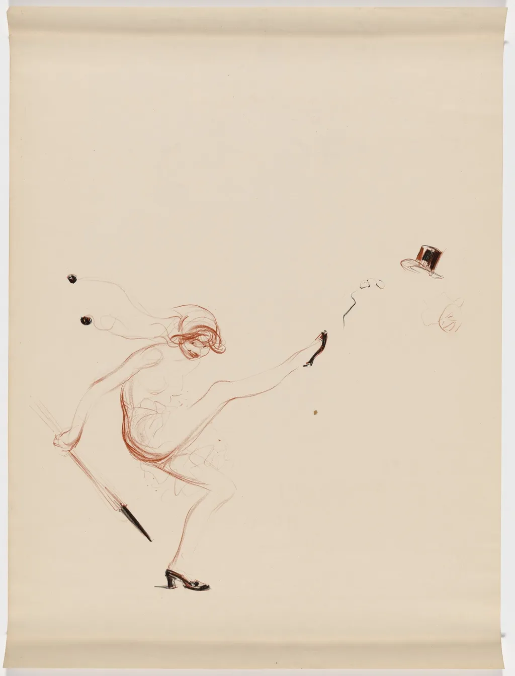 First Exhibition of the Humorists, Palace of Style, by Jean-Louis Forain, ink, 1911