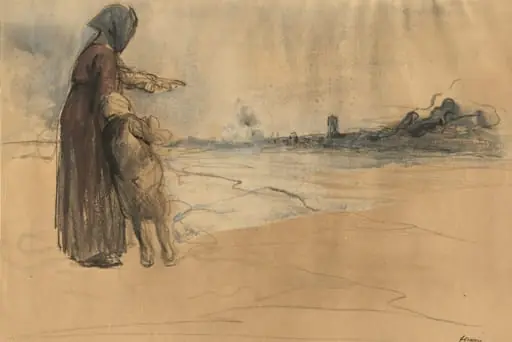 It Was Our House, by Jean-Louis Forain