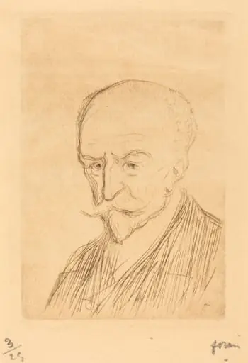 J.-K. Huysmans, by Jean-Louis Forain