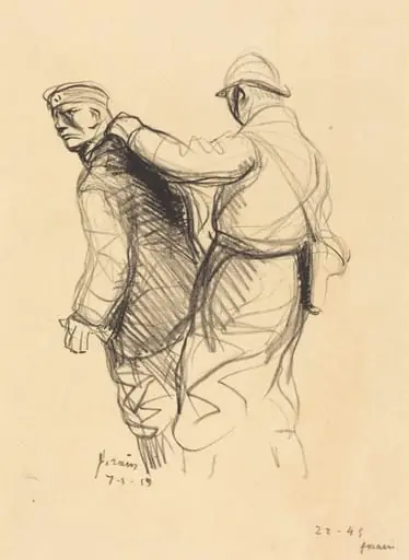 L'Allemand expulsé (The German Expelled), by Jean-Louis Forain