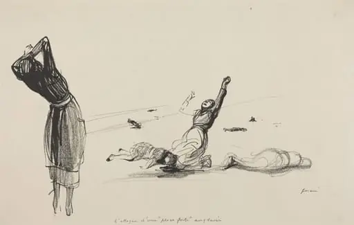 L'attaque d'une "place forte" anglaise, by Jean-Louis Forain
