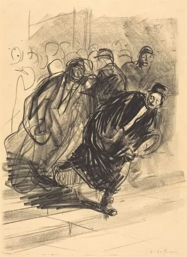 L'avocat pourchassé (The Lawyer Pursued), by Jean-Louis Forain