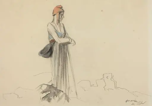 La France attend (France Waits), by Jean-Louis Forain