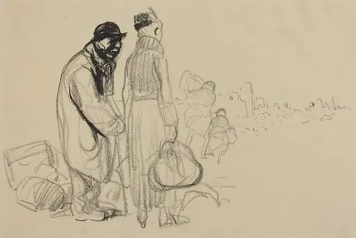 La retour (The Return), by Jean-Louis Forain