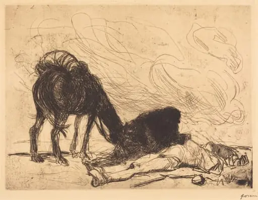 Le bon samaritain (The Good Samaritan), by Jean-Louis Forain