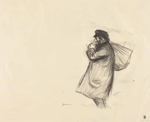 Le colporteur juif (The Jewish Peddler), by Jean-Louis Forain
