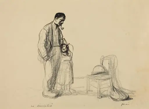 Le demobilisé, by Jean-Louis Forain