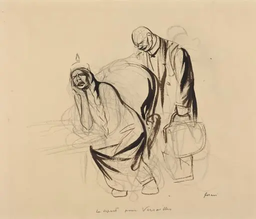 Le depart pour Versailles, by Jean-Louis Forain