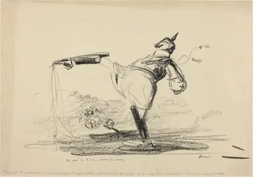 Le pas de l'oie - dans le sang, by Jean-Louis Forain