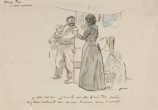 Le Peril Anarchiste, by Jean-Louis Forain