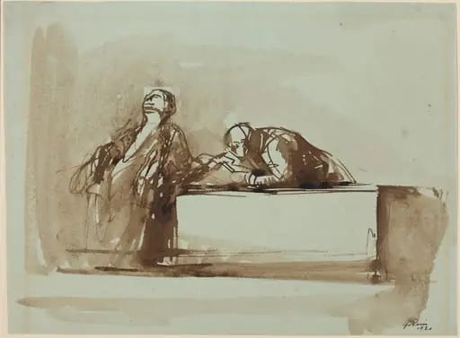 Men of Justice, by Jean-Louis Forain