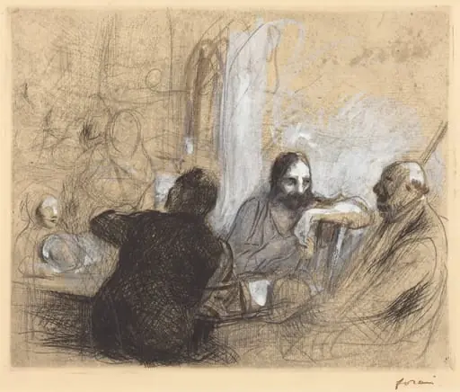 Pèlerins d'Emmaüs (Pilgrims at Emmaus), by Jean-Louis Forain
