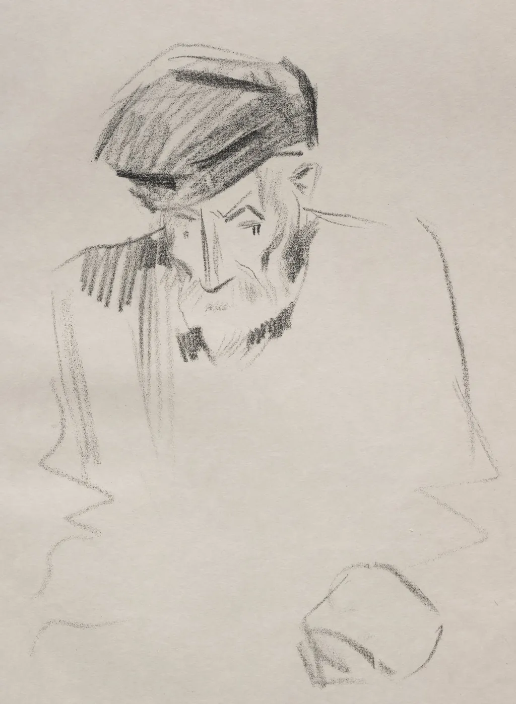 Pierre Auguste Renoir, by Jean-Louis Forain, 1905