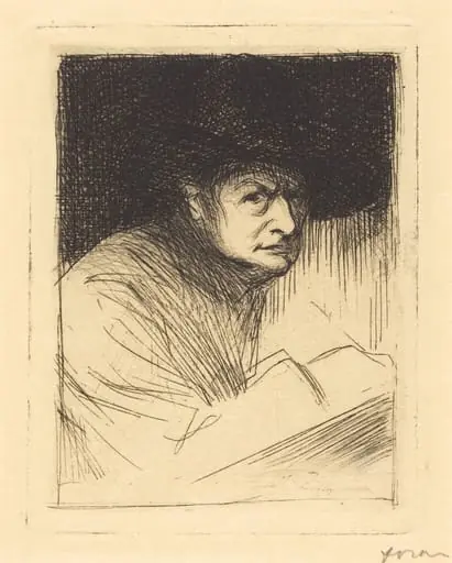 Portrait de Forain (Portrait of Forain), by Jean-Louis Forain