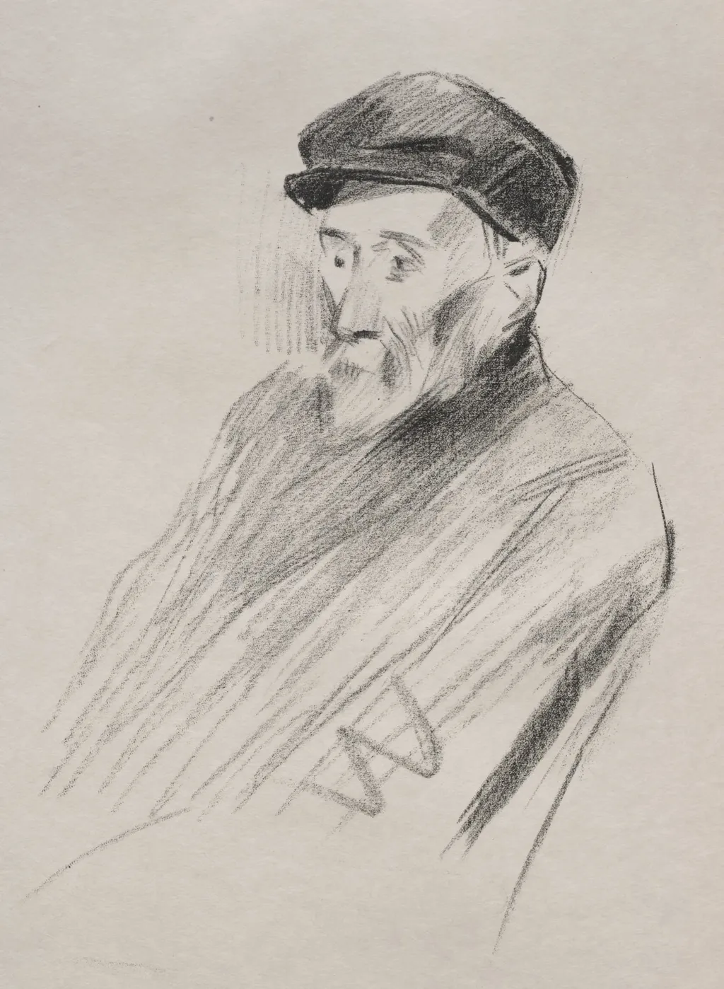 Portrait of Renoir, Third Plate, by Jean-Louis Forain, 1905