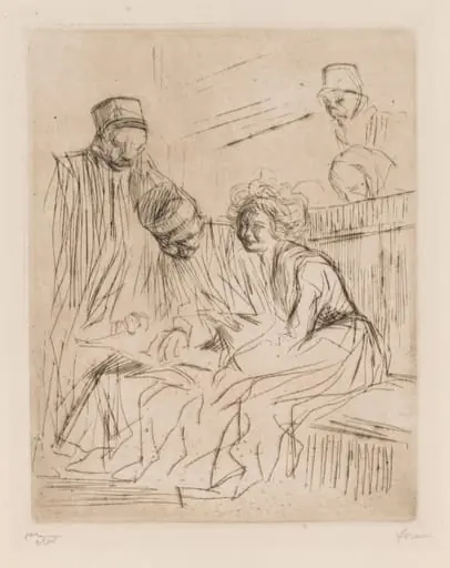 Reading of the Barrister's Brief, by Jean-Louis Forain
