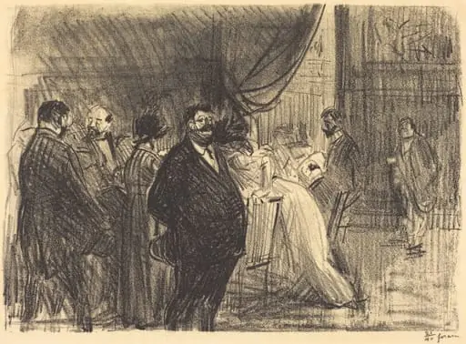 Salle de jeu (Gambling Room), by Jean-Louis Forain