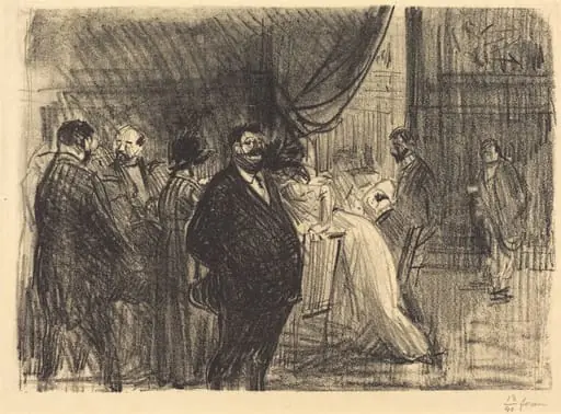 Salle de jeu (Gambling Room), by Jean-Louis Forain