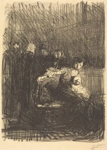 Suspension d'audience (Recess of the Hearing), by Jean-Louis Forain