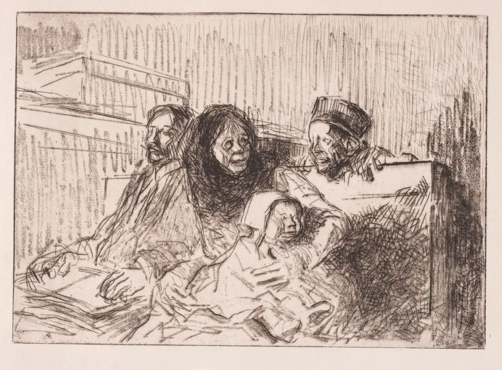 Temoins à l'audience, by Jean-Louis Forain, 1908