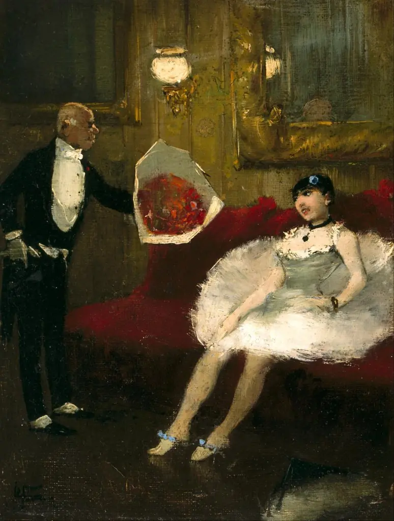 The Admirer, by Jean-Louis Forain