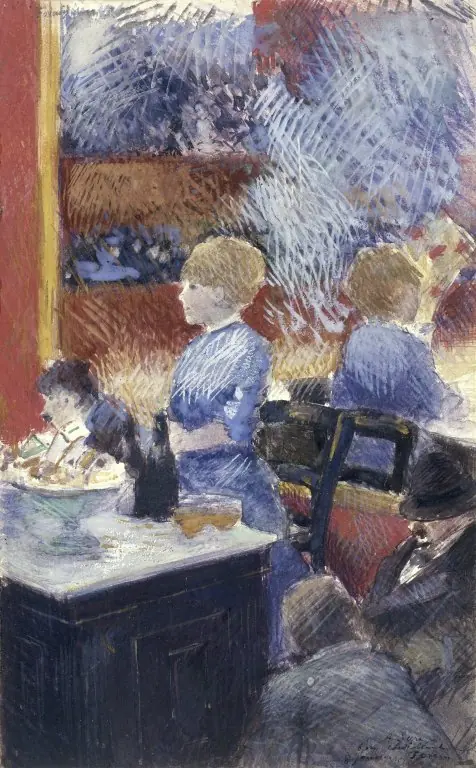 The Bar at the Folies-Bergère, by Jean-Louis Forain