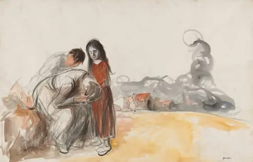 The Germans Have Gone Away, by Jean-Louis Forain