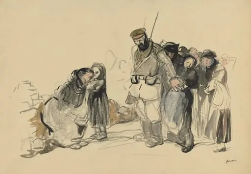 The Slavery in the North, by Jean-Louis Forain