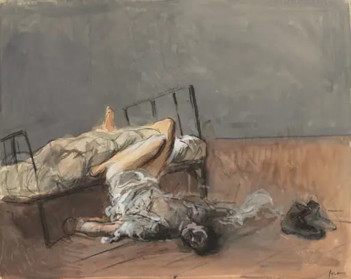 The Suicide, by Jean-Louis Forain