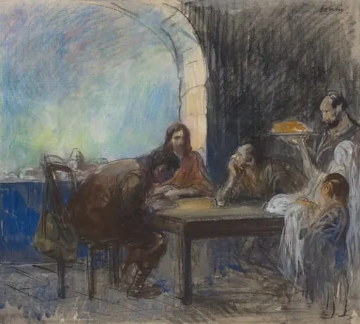 The Supper at Emmaus, by Jean-Louis Forain