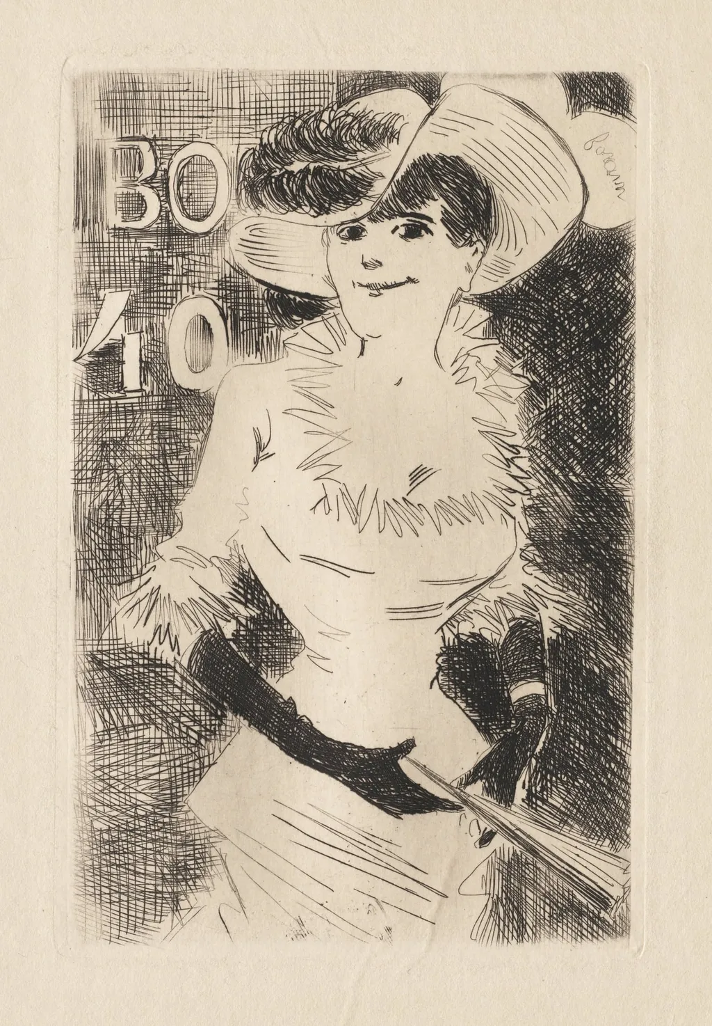 The Walker, by Jean-Louis Forain, 1883
