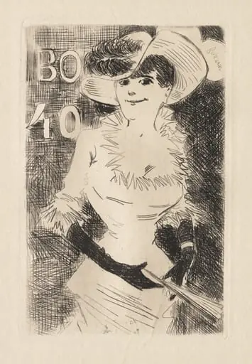 The Walker, by Jean-Louis Forain