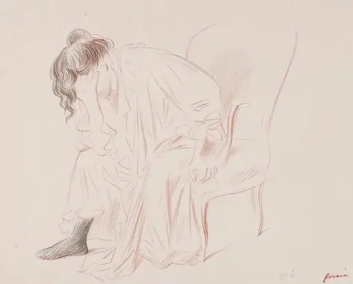 Woman Seated, by Jean-Louis Forain