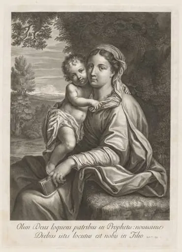 Madonna and Child, by Jean Louis Roullet