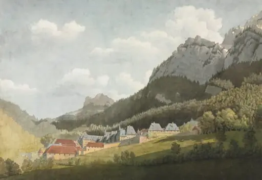 Paysage de la Grande Chartreuse, by Jean Lubin Vauzelle