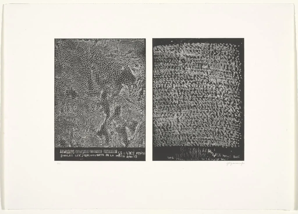 Untitled, by Jean-Luc Parant, ink, 1978