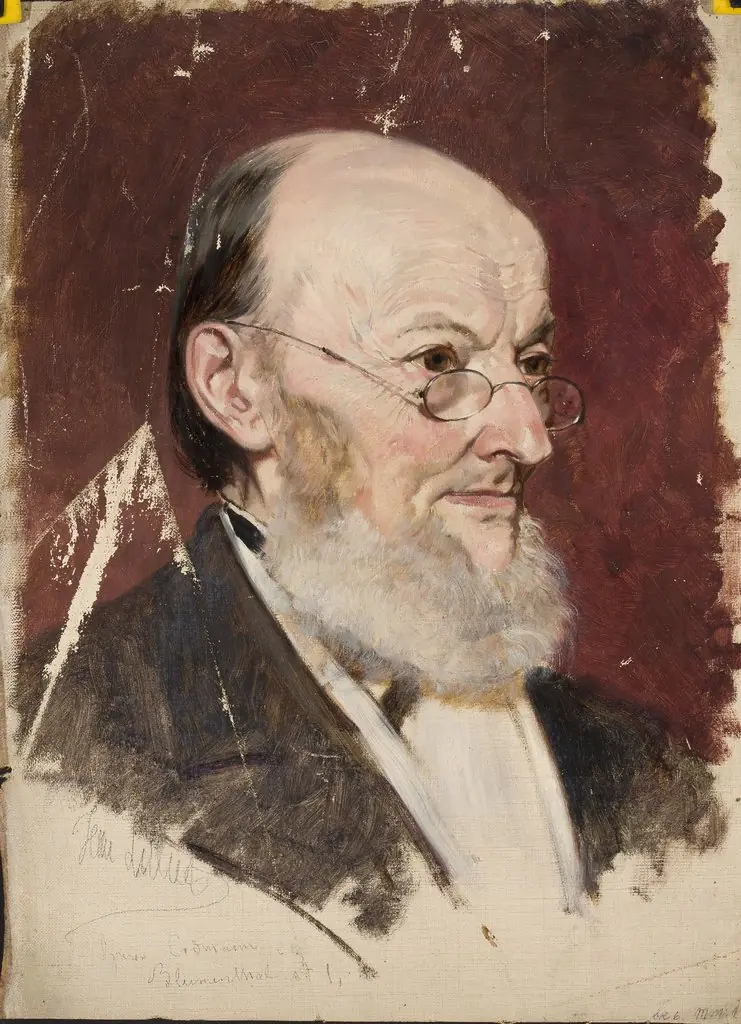 Portrait of an old man, by Jean Lulves