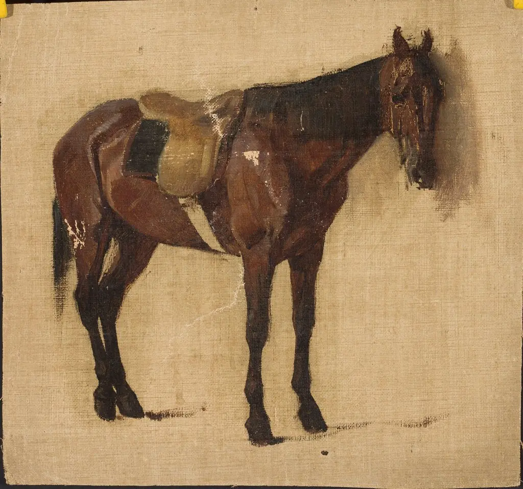 Study of a horse, by Jean Lulves