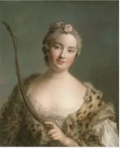 Charlotta Fredrika Sparre (1719-1795), later Countess Fersen, by Jean-Marc Nattier
