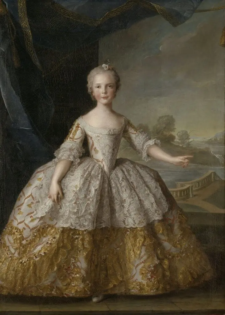 Isabelle de Bourbon, infante de Parme, by Jean-Marc Nattier
